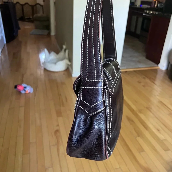 Celine shoulder bag with contrast stitching - Picture 7 of 7